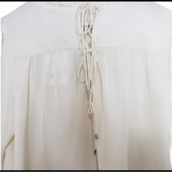 NWT GIBSON LATIMER CREAM/IVORY LONG SLEEVE BLOUSE Sz XL - Picture 7 of 11